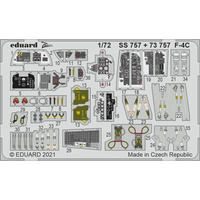 

73757 Eduard 1/72 Набор фототравления для F-4C