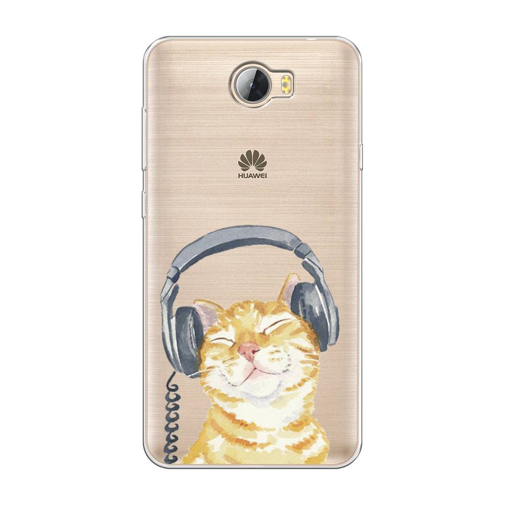 

Чехол Awog "Кот меломан" для Huawei Y5 II
