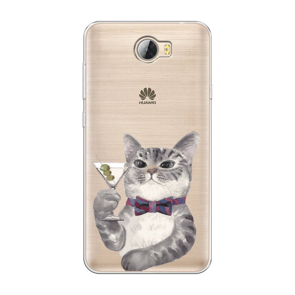 

Чехол Awog "Кот джентльмен" для Huawei Y5 II