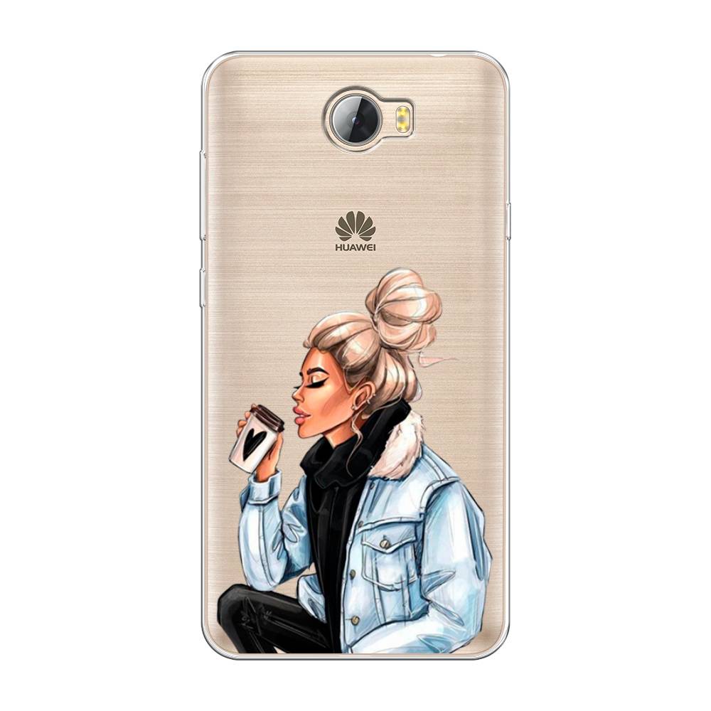 

Чехол Awog на Huawei Y5 II "Cute girl", Разноцветный, 61950-7