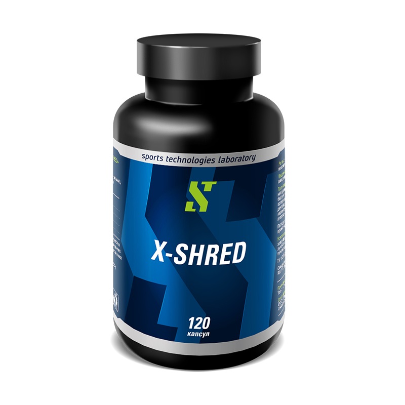 фото Жиросжигатель-термогеник stl x-shred 120 капсул