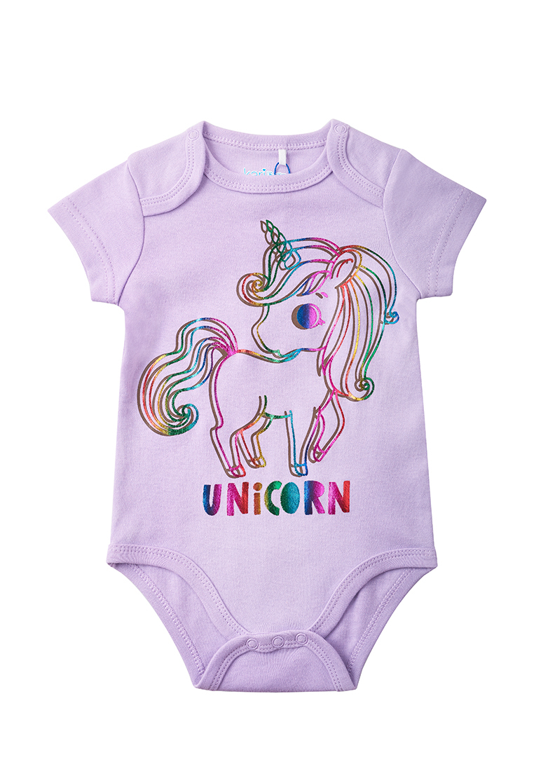 

Боди детское Kari Baby AW23B05103502, фиолетовый, 62, AW23B05103502