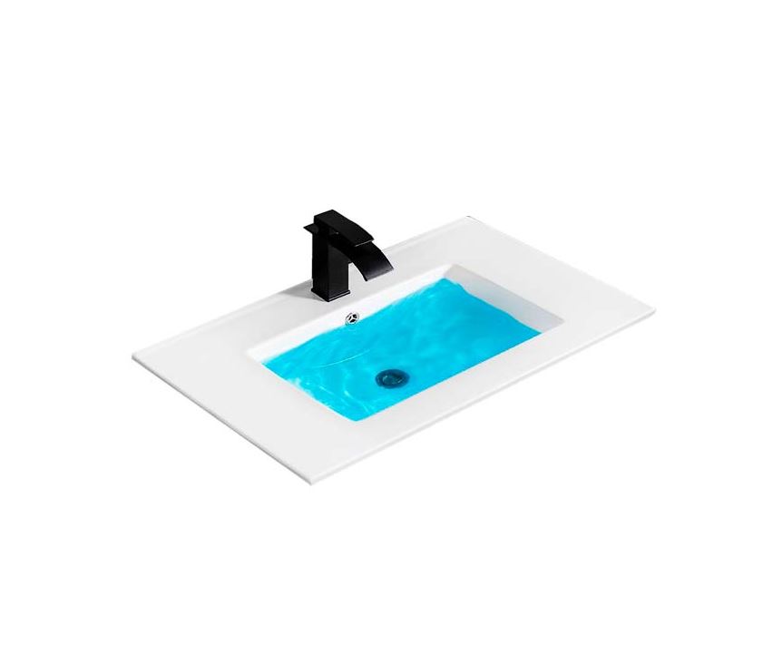 

CeramaLux Раковина CeramaLux YJ803-100 врезная, Белый