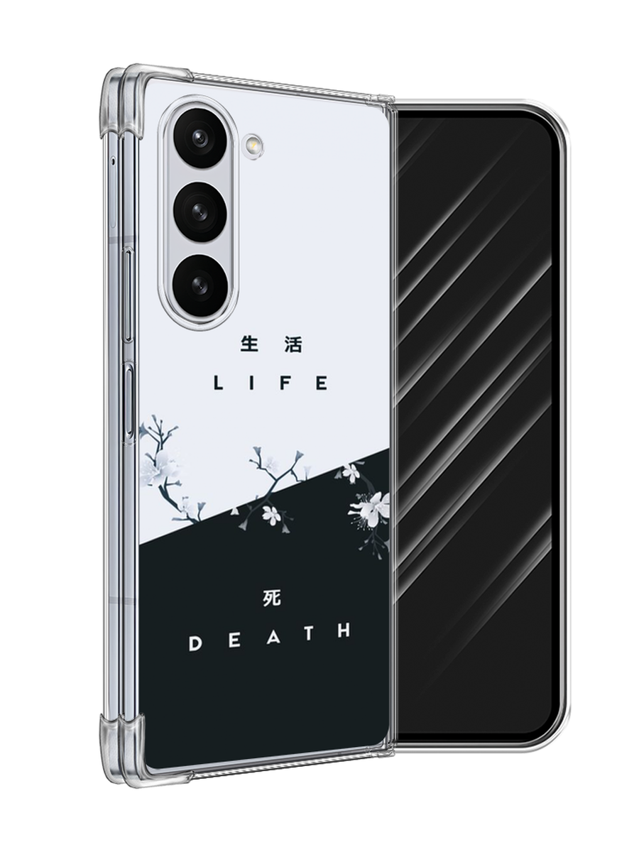 

Чехол Awog на Samsung Galaxy Z Fold 6 "Life and death", Черный;серый, 2109850-1