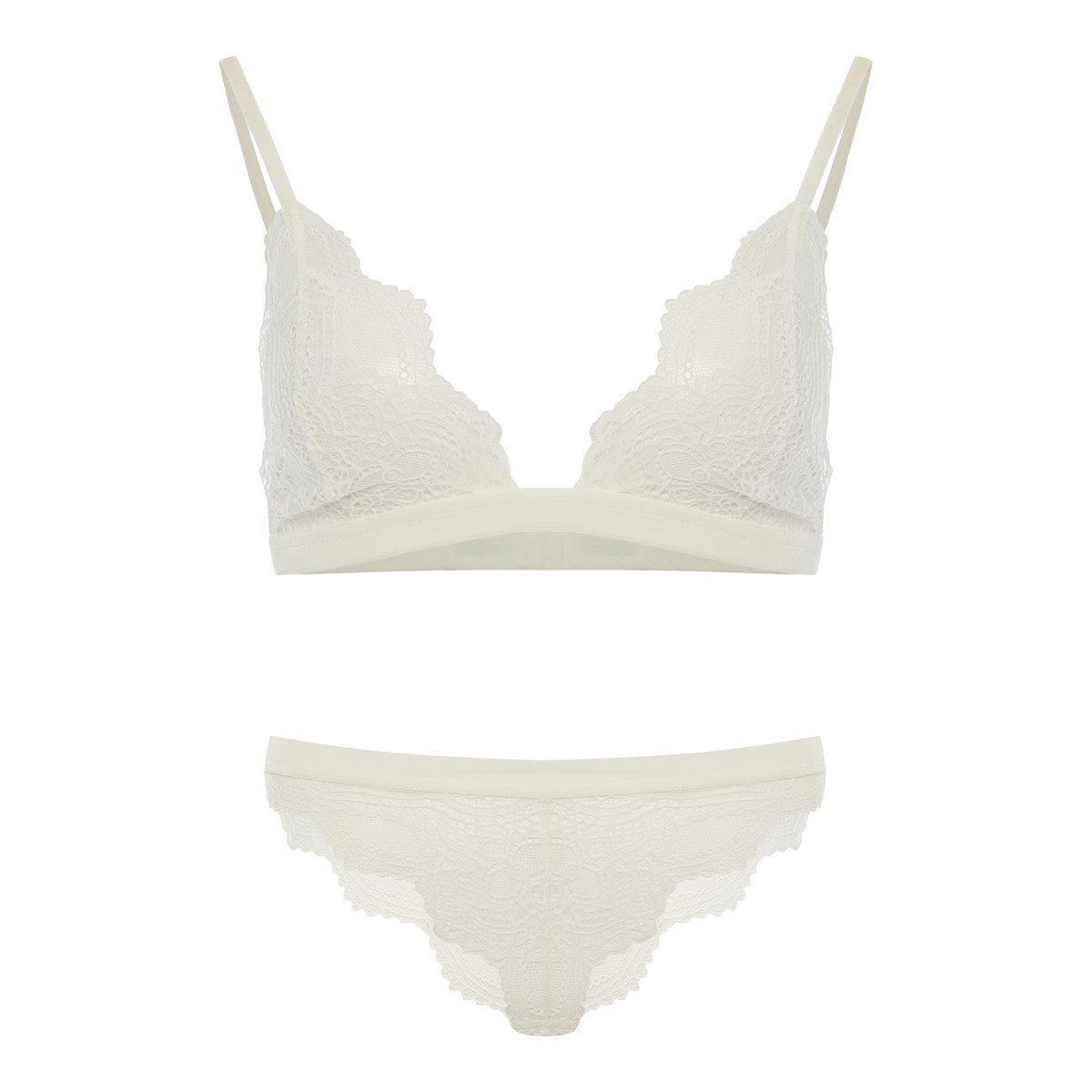 

Комплект белья женский Asya Muravieva Lingerie 27454 белый M, 27454