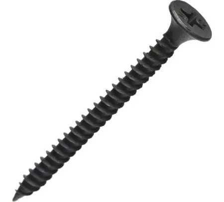

Саморез гипсокартон/металл 3,5х41 черный | код screw-GM-41 | Крепдил (1 кг.)