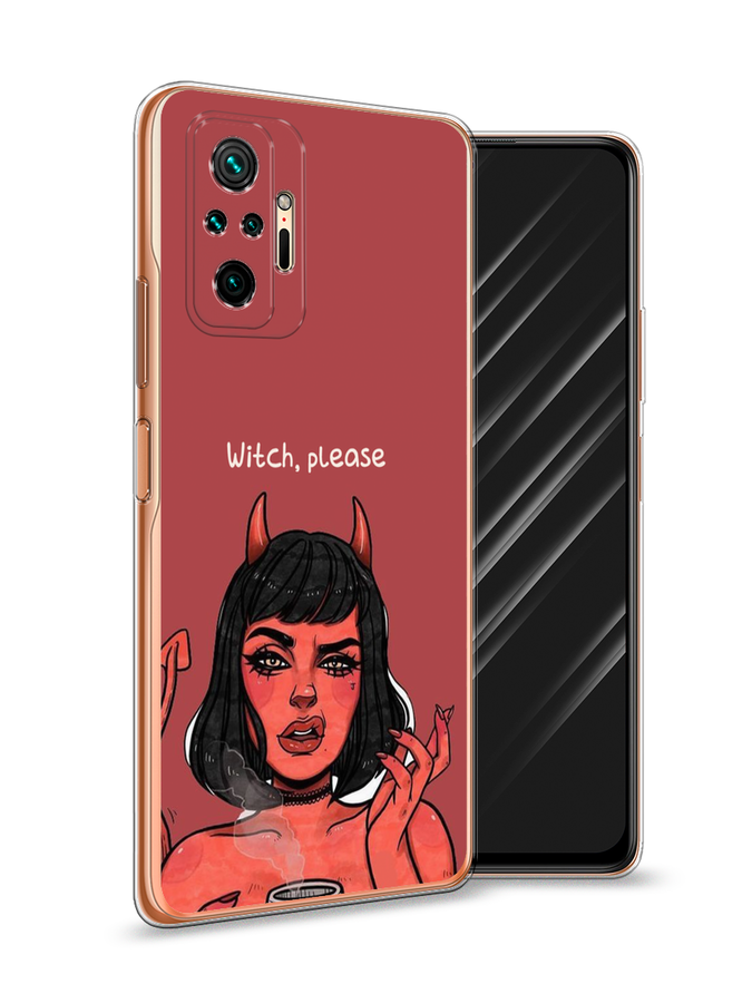 

Чехол Awog на Xiaomi Redmi Note 10 Pro "Evil Girl", Разноцветный, 310050-6