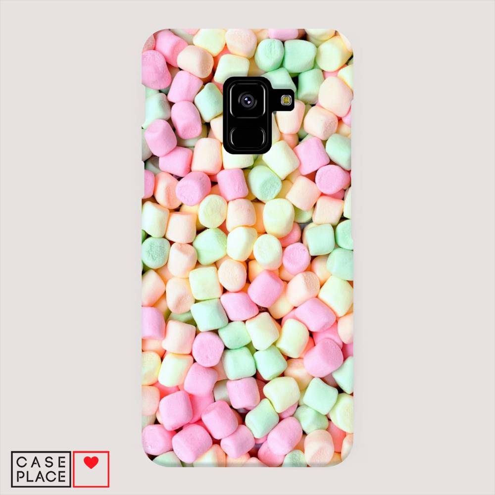 фото Пластиковый чехол "marshmallows" на samsung galaxy a8 2018 awog