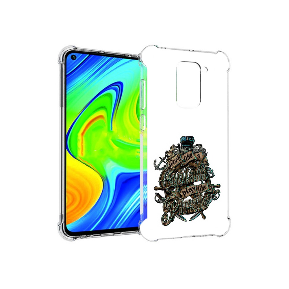 Чехол MyPads Tocco для Xiaomi Redmi Note 9 капитан пиратов (PT150805.258.385)