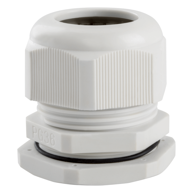 

Сальник PG36 (Dпроводника 24-32мм) IP54 | код 143111 | КЭАЗ (1 шт.), Серый