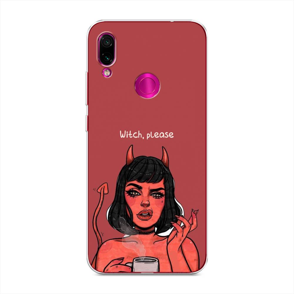 фото Чехол awog "evil girl" для xiaomi redmi note 7
