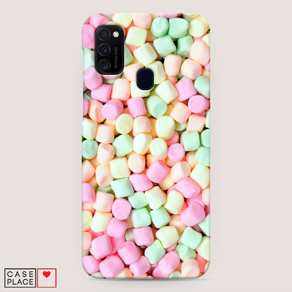 фото Пластиковый чехол "marshmallows" на samsung galaxy m30s awog