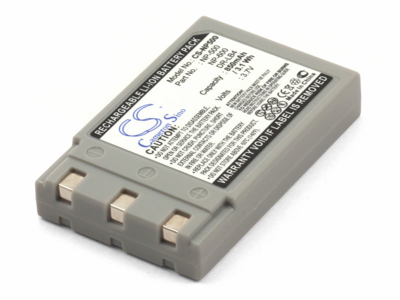 

Аккумулятор для фотоаппарата Cameron Sino CS-NP500 850 мА/ч, CS-NP500