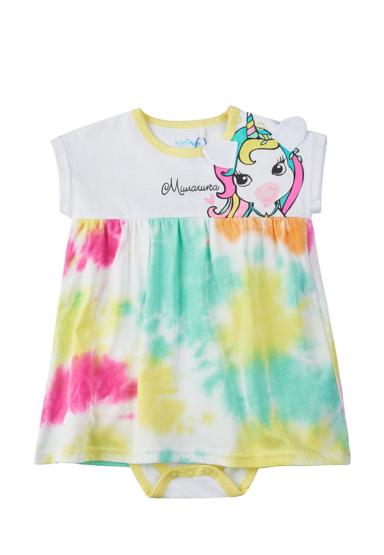 

Боди детское Kari Baby SS23B15201005, разноцветный, 80, SS23B15201005