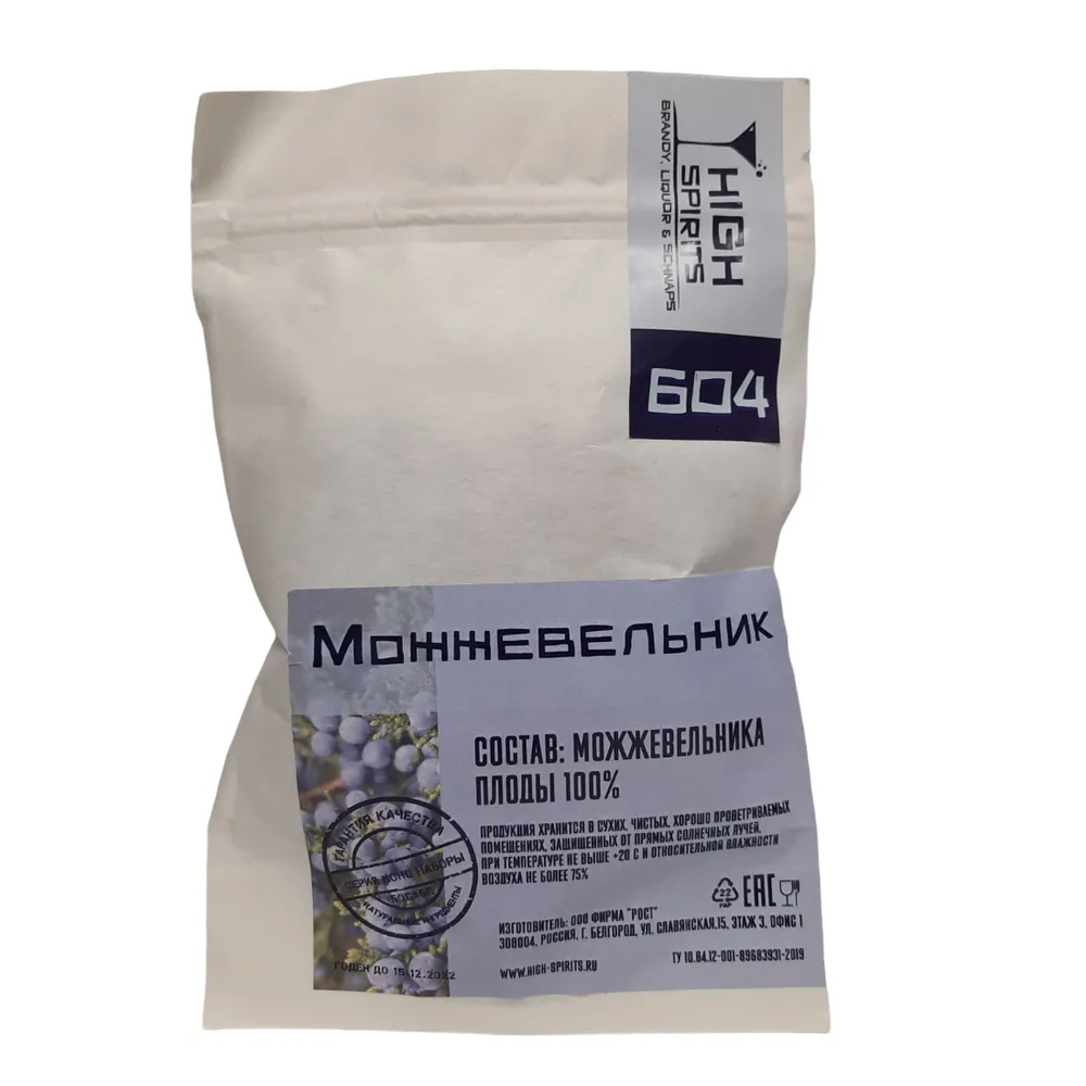 

Мононабор High Spirits 604 Можжевельник 50 гр, 604 Можжевельник