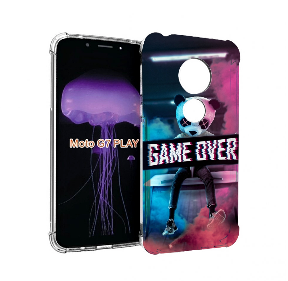 

Чехол MyPads картина-панда для Motorola Moto G7 Play, Прозрачный, Tocco