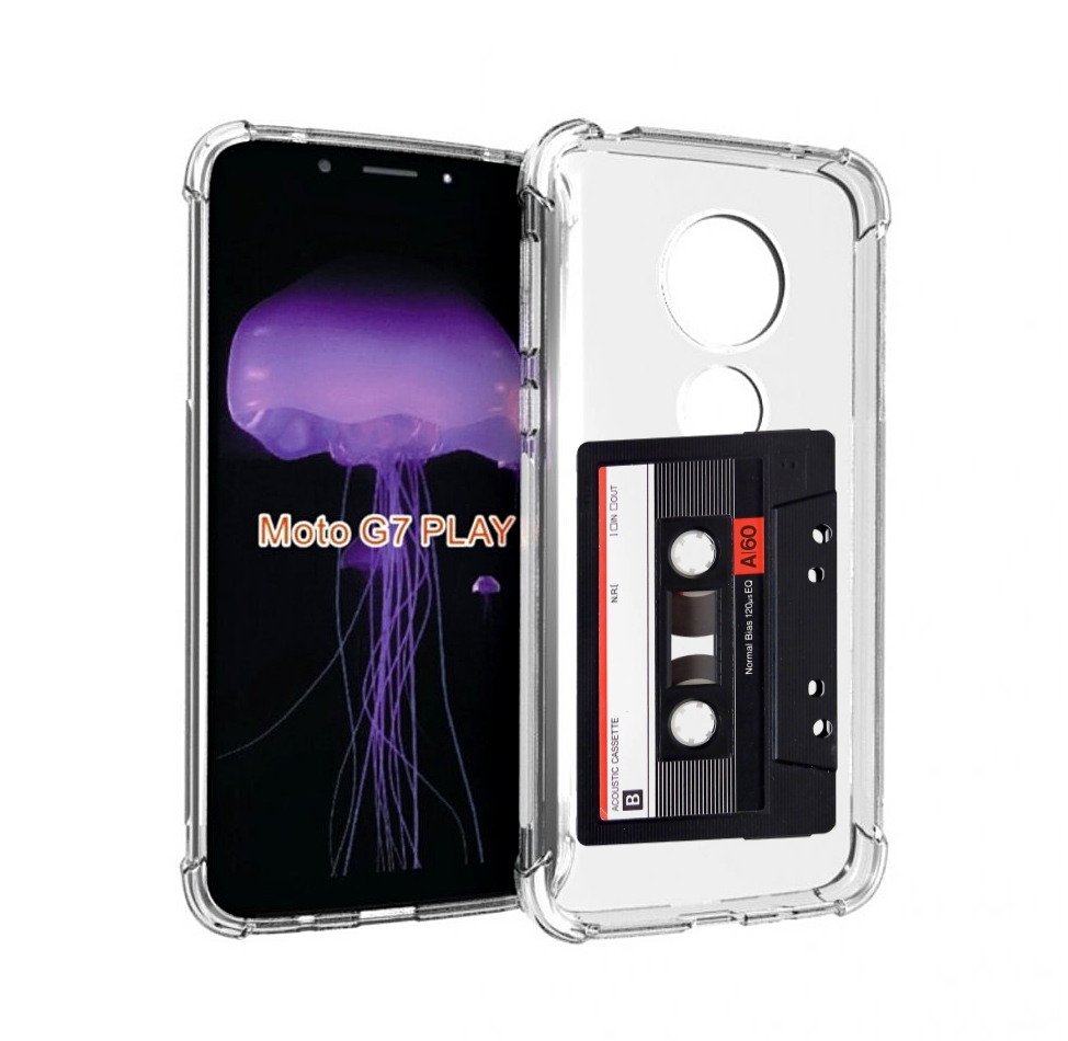 Чехол MyPads касета для Motorola Moto G7 Play