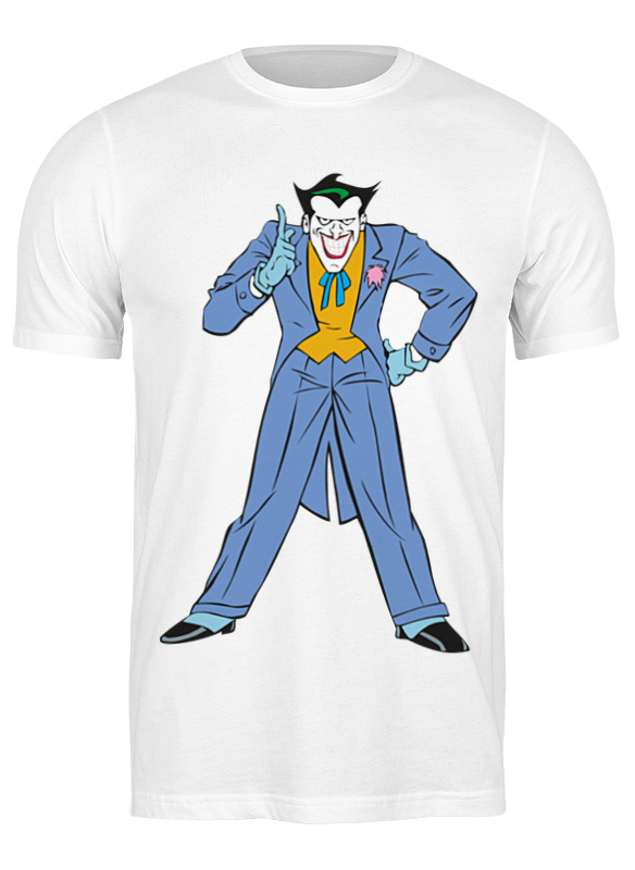 

Футболка мужская Printio Joker (джокер) белая L, Joker (джокер)