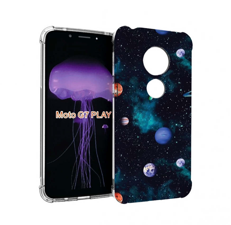 

Чехол MyPads космическое-пространство для Motorola Moto G7 Play, Прозрачный, Tocco