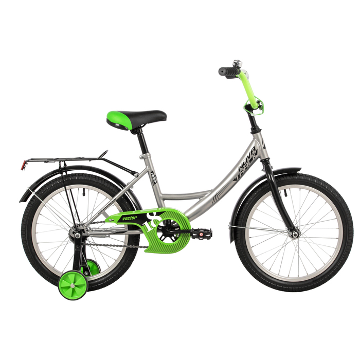 

Велосипед Novatrack Vector серебристый 18"