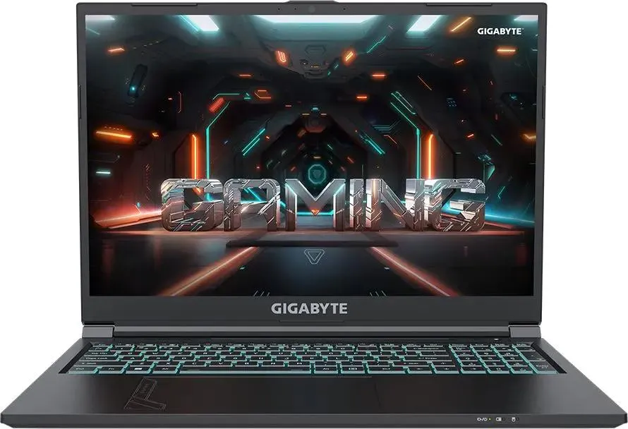 

Ноутбук игровой GIGABYTE G6 MF-G2KZ853SD, 16, 2023, IPS, Intel Core i7 12650H 2.3ГГц, 10-я, Ноутбук игровой GIGABYTE G6 MF-G2KZ853SD, 16, 2023, IPS, Intel Core i7 12650H 2.3ГГц, 10-ядерный, 16ГБ DDR5, 512ГБ SSD, NVIDIA GeForce RTX 4050 для ноутбуков - 6 Г