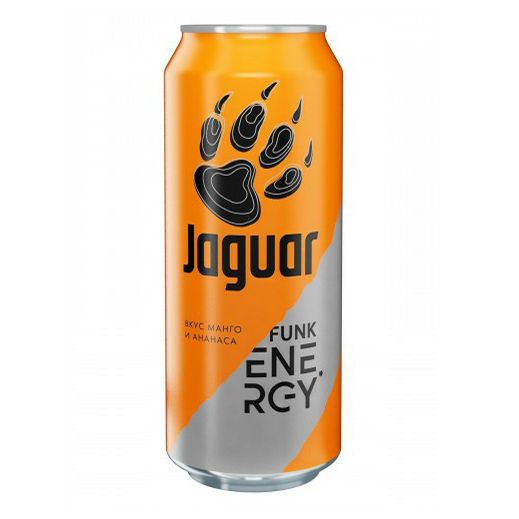

Энергетический напиток Jaguar Funk Манго и ананас газированный 450 мл