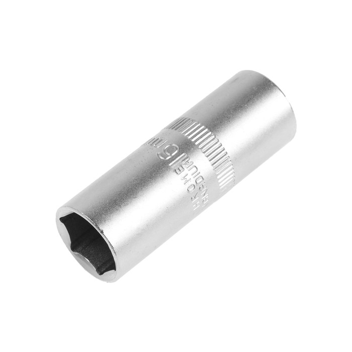 

Головка свечная шестигранная ТУНДРА 1123591, под квадрат 1/2", 16 мм, CrV