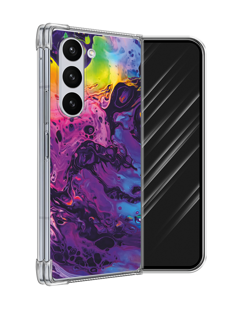

Чехол Awog на Samsung Galaxy Z Fold 6 "ACID fluid", Бордовый, 2109850-1