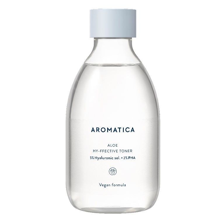 

Увлажняющий тонер Aromatica Aloe Hy-ffective Toner 5% Hyaluronic Sol. + 2% PHA 200 мл