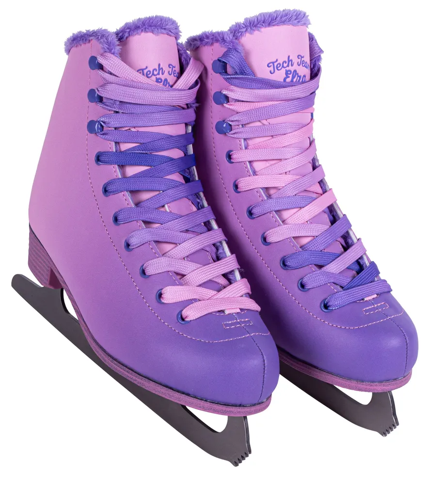 

Коньки фигурные Tech Team Elza р.36, violet sunset, Фиолетовый;розовый, Elza