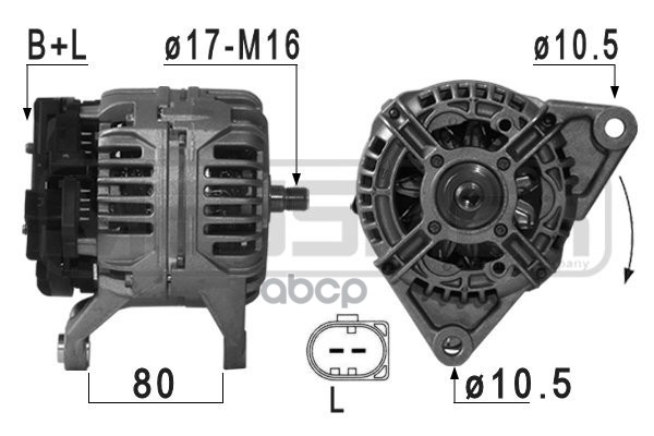 

Генератор ERA для Fiat Ducato/Iveco Daily III 110a 209024, 209024