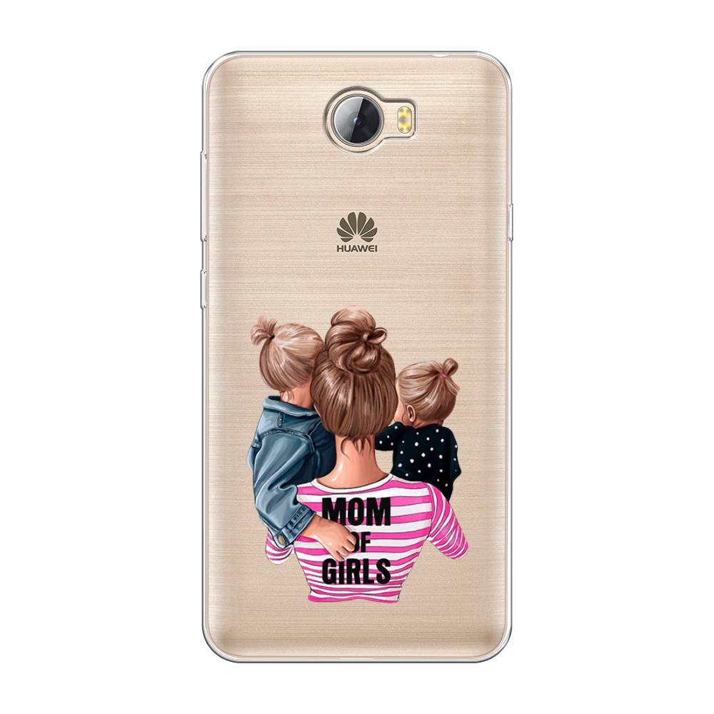 

Чехол Awog на Huawei Y5 II "Mom of Girls", Разноцветный, 61950-6