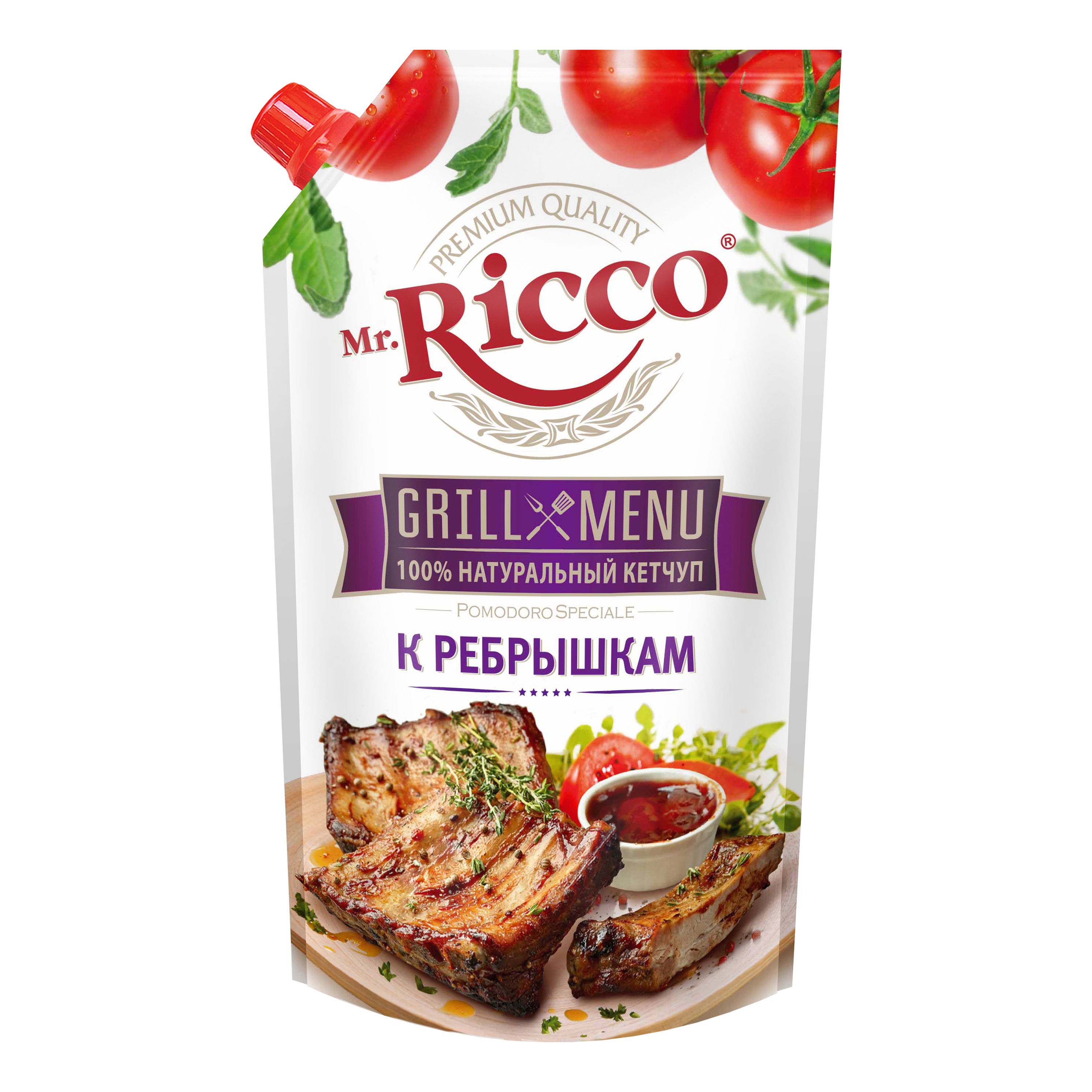 Кетчуп Mr.Ricco Pomodoro Speciale К ребрышкам 300 г