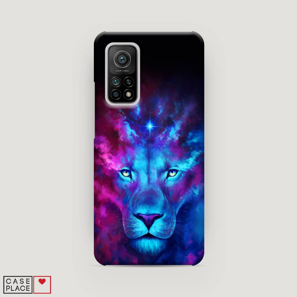 

Пластиковый чехол "Космический лев" на Xiaomi Mi 10T Pro, 37720-1