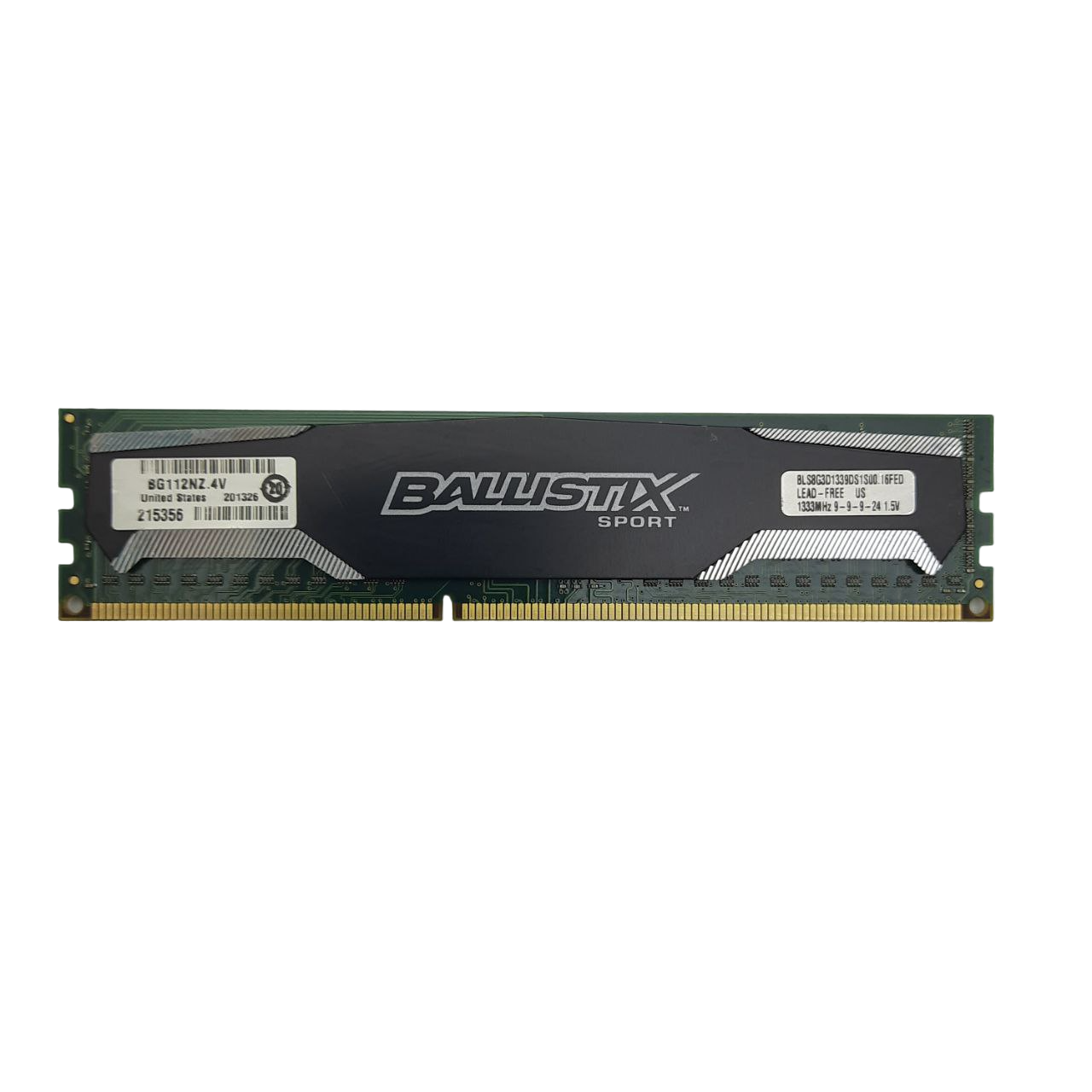 

Оперативная память Crucial Ballistix Sport 8GB DDR3 BLS8G3D1339DS1S00, BLS8G3D1339DS1S00