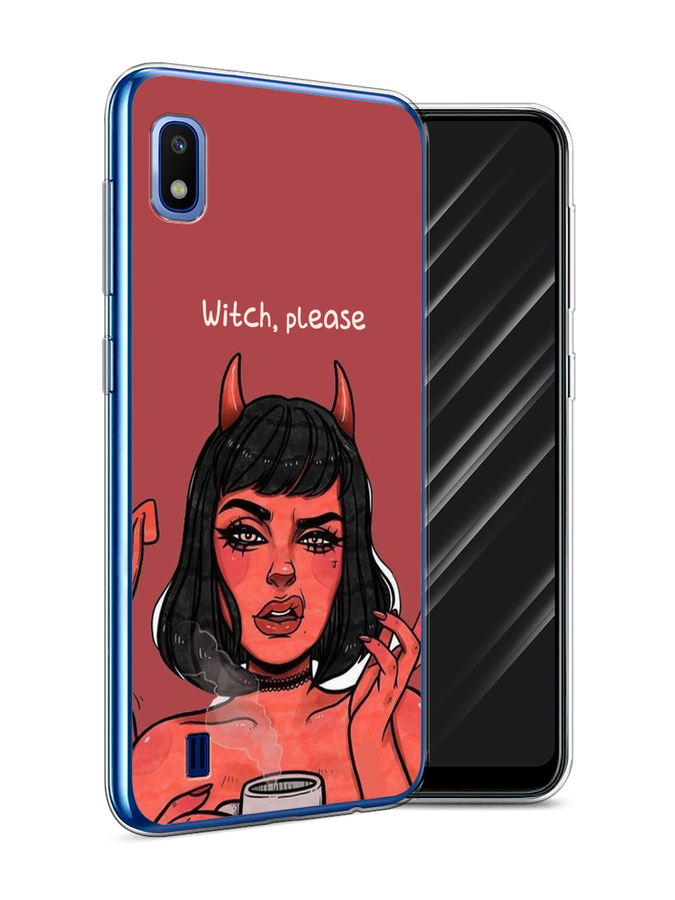 

Чехол Awog на Samsung Galaxy A10 "Evil Girl", Разноцветный, 27950-6