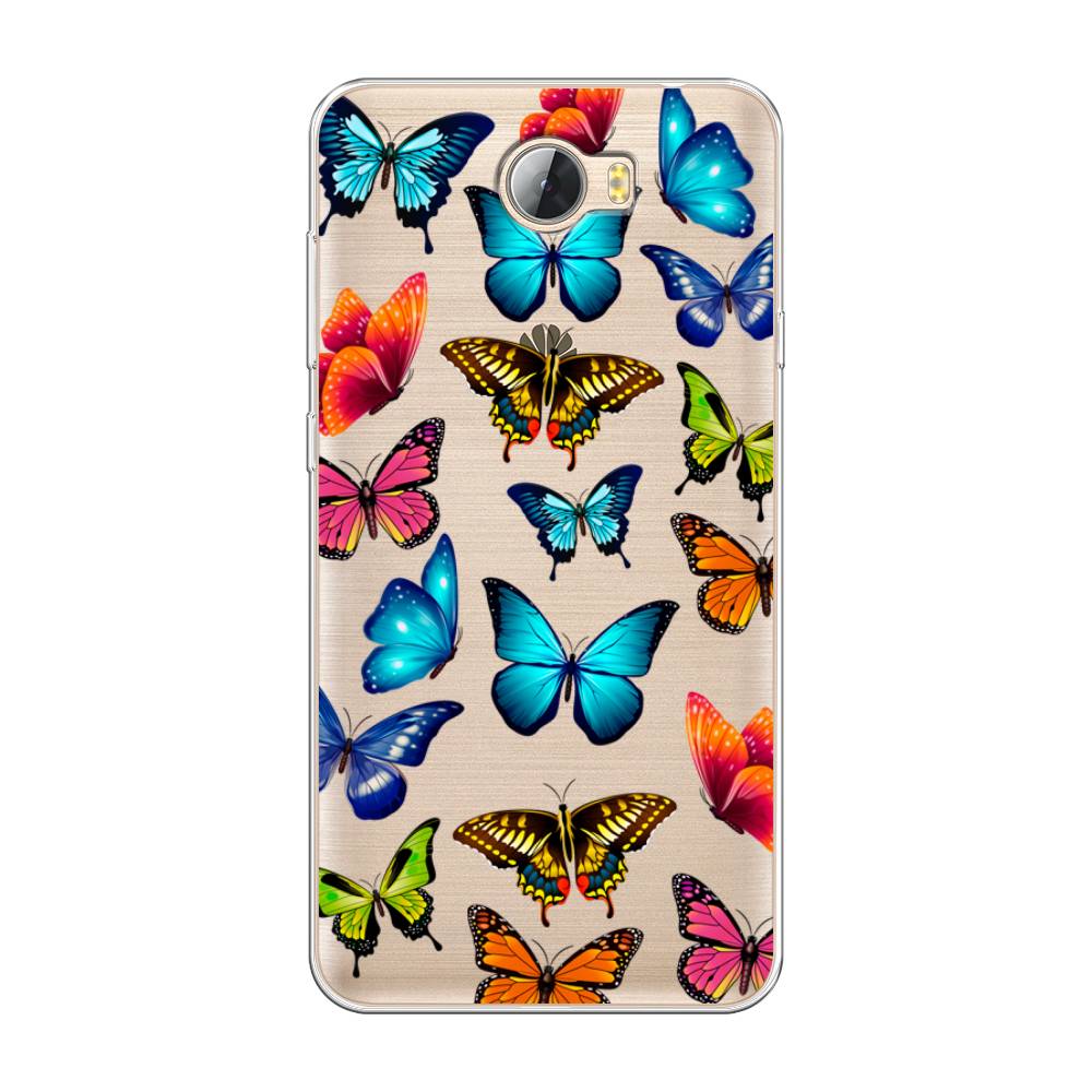 

Чехол Awog "Разные бабочки" для Huawei Y5 II