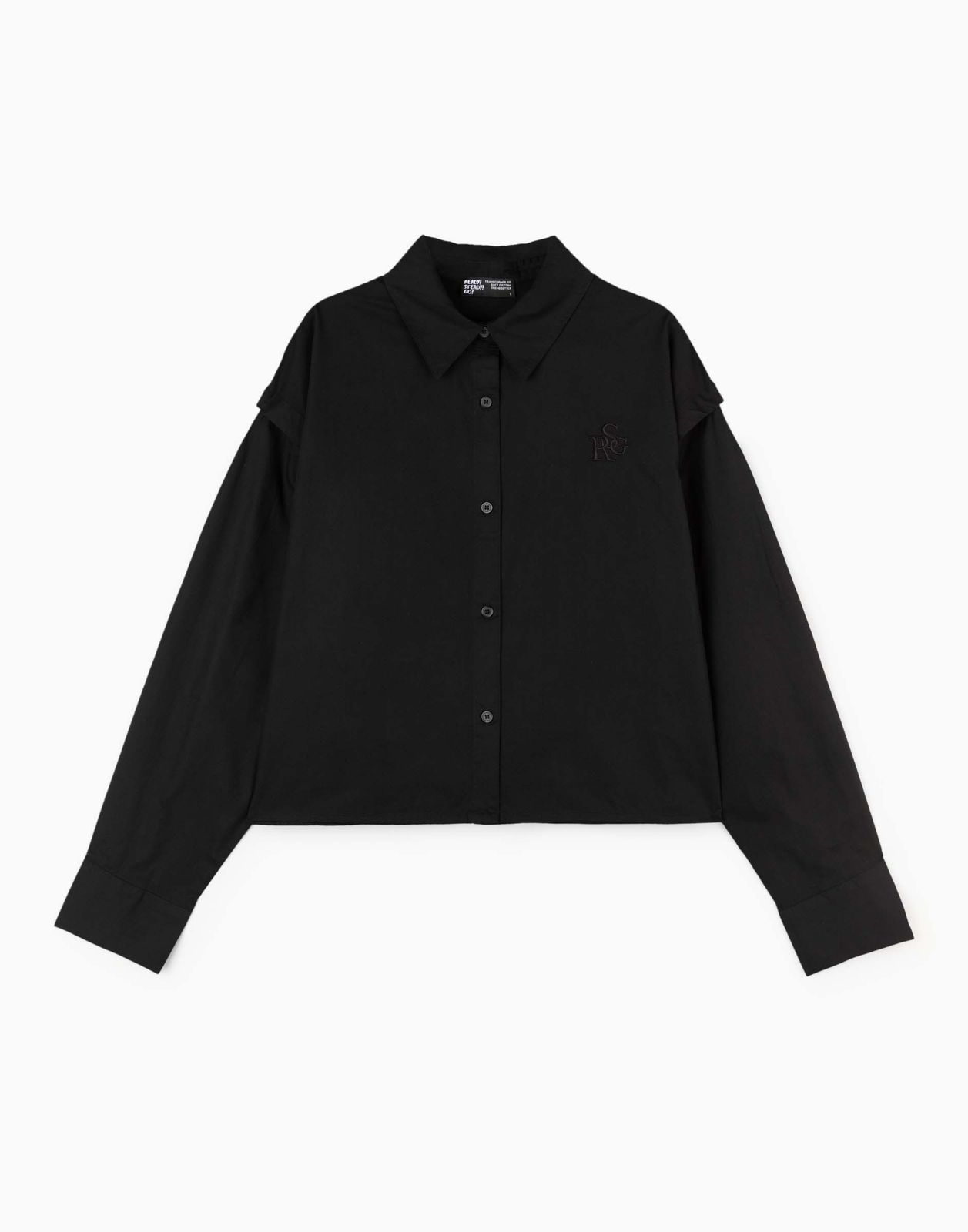 

Рубашка для девочек Gloria Jeans GWT004219 черный L/170, GWT004219