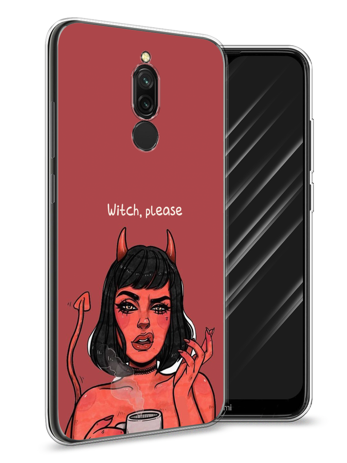 

Чехол Awog на Xiaomi Redmi 8 "Evil Girl", Разноцветный, 37150-6