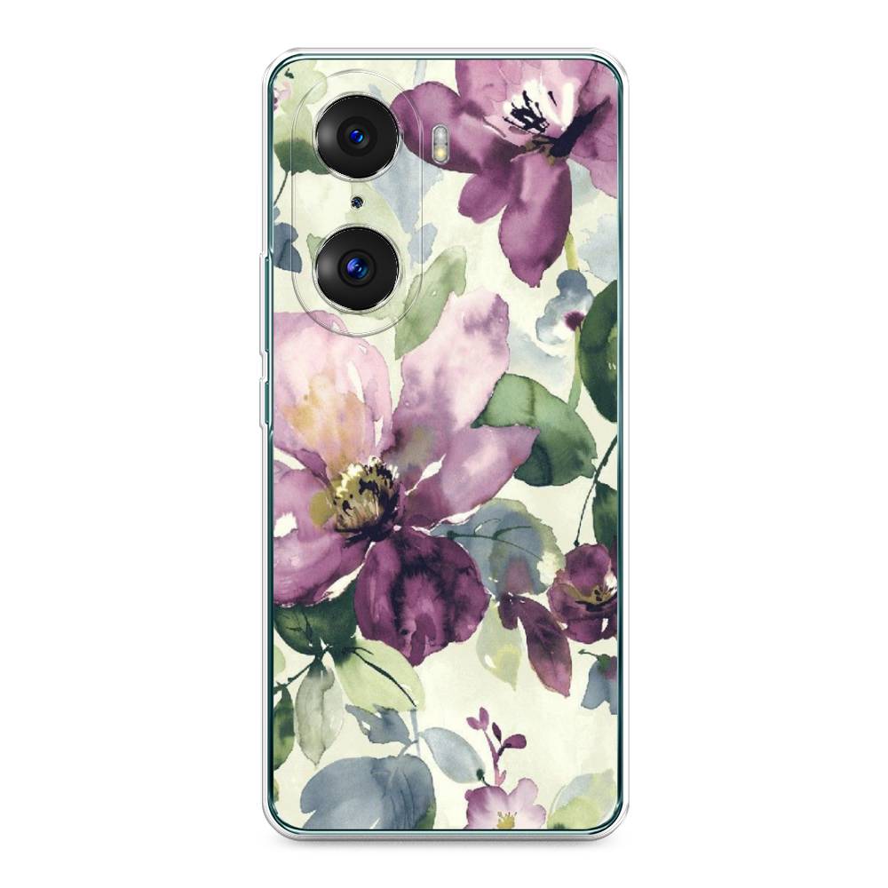 

Чехол Awog на Honor 60 Pro "Сиреневые цветы-акварель", Разноцветный, 6106750-10