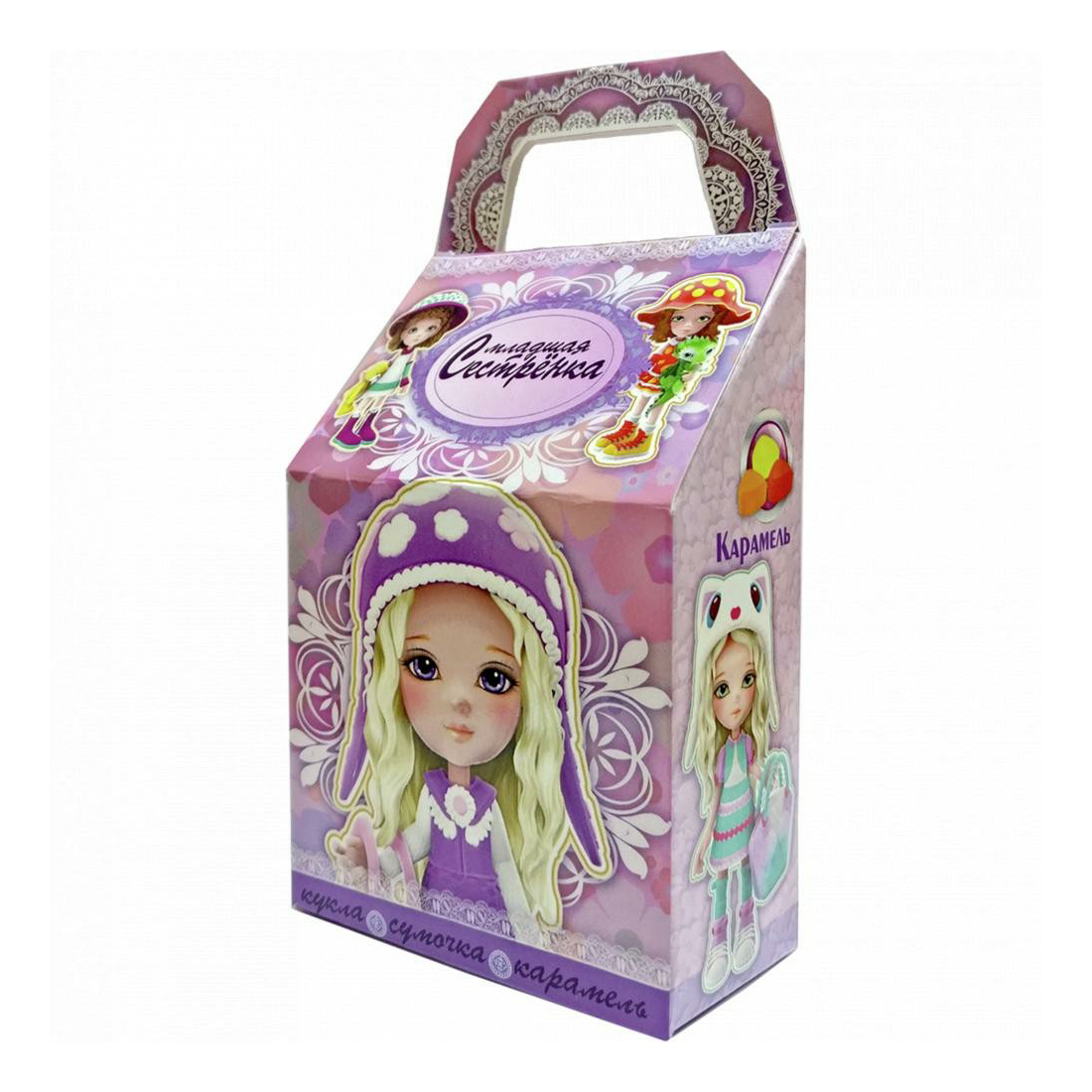 

Конфеты карамельные Sweet Food Младшая сестренка 40 г