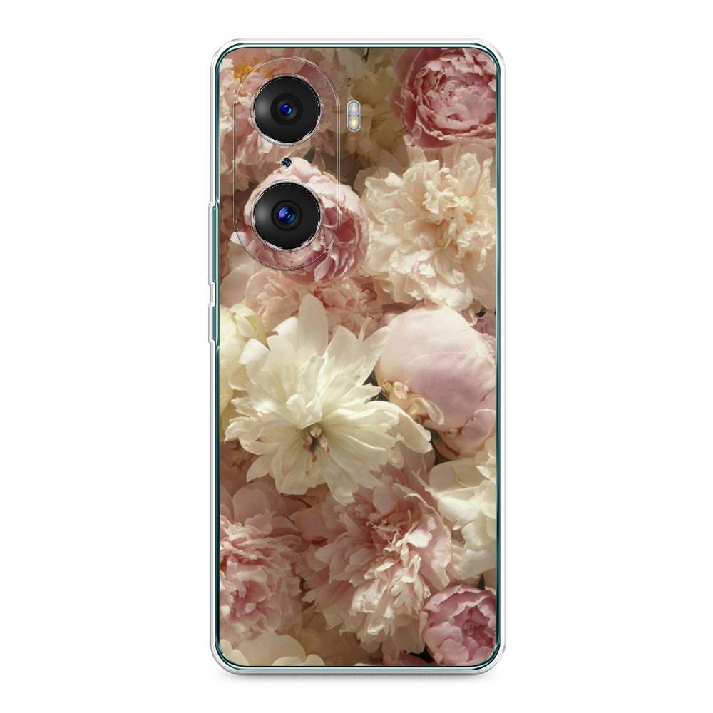 

Чехол Awog на Honor 60 Pro "Пионы светлые", Разноцветный, 6106750-8