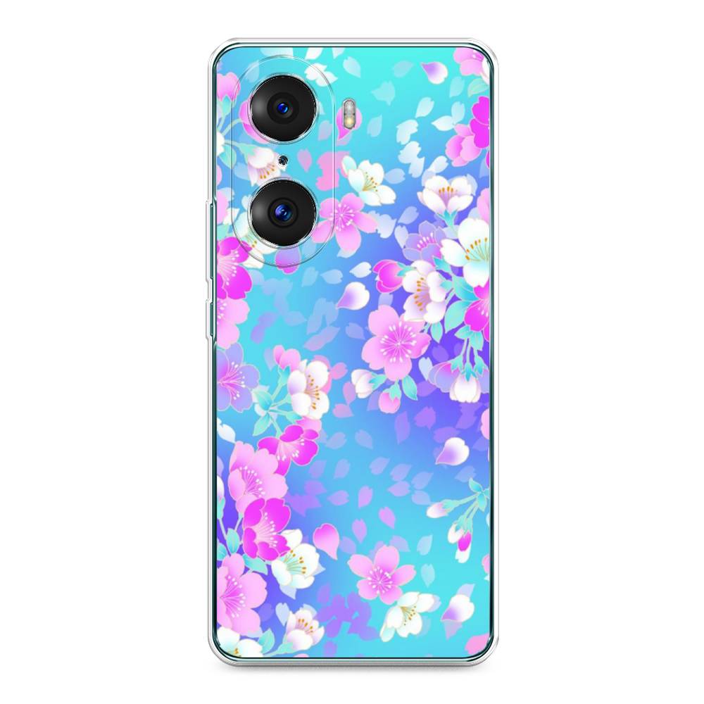 

Чехол Awog на Honor 60 Pro "Яблоневые цветы", Разноцветный, 6106750-8