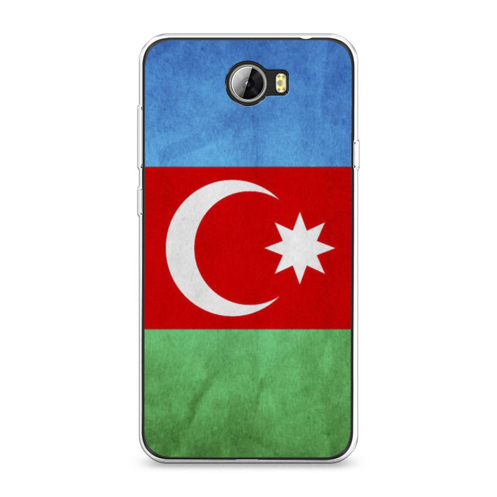 фото Чехол awog "флаг азербайджана" для honor 5a