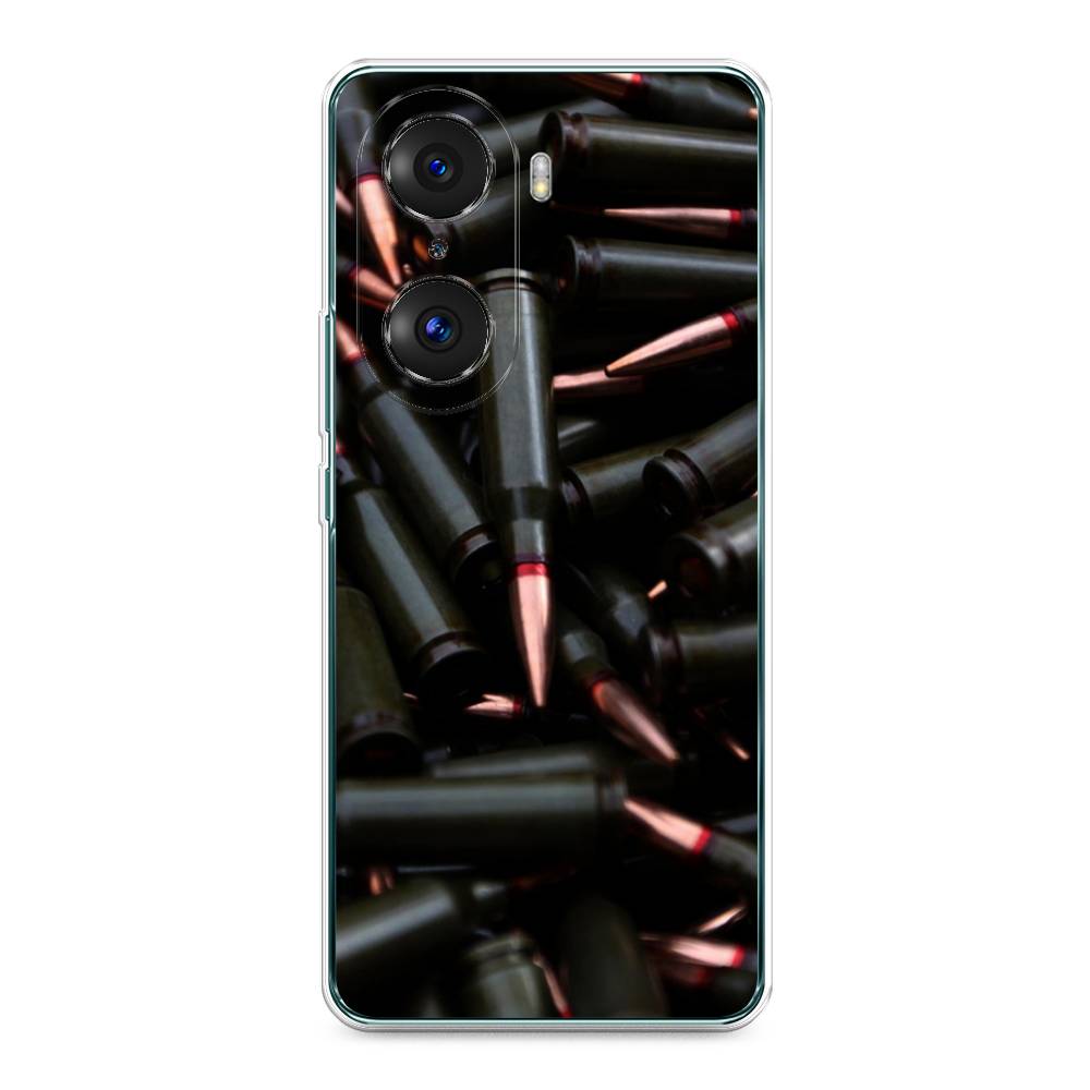

Чехол Awog на Honor 60 Pro "Пули черные", Разноцветный, 6106750-5