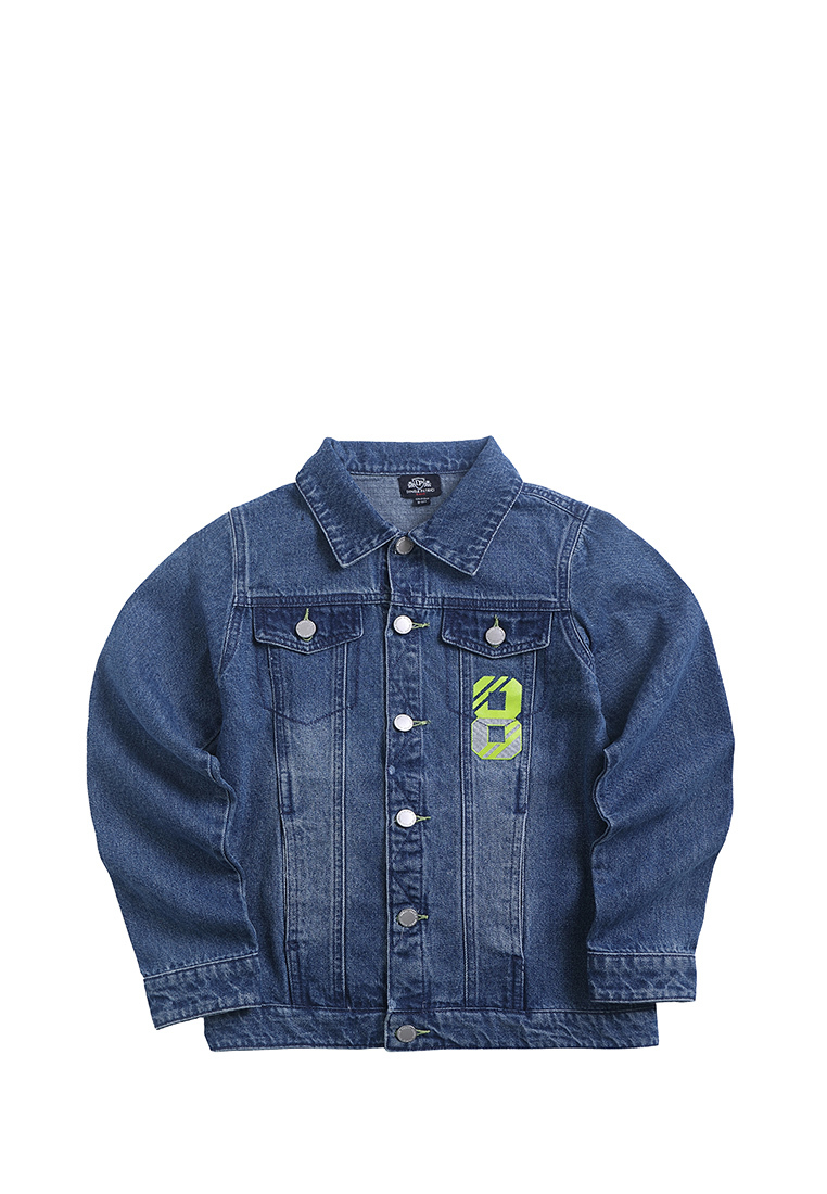 Куртка джинсовая детская Daniele Patrici SS23C526, синий, 122