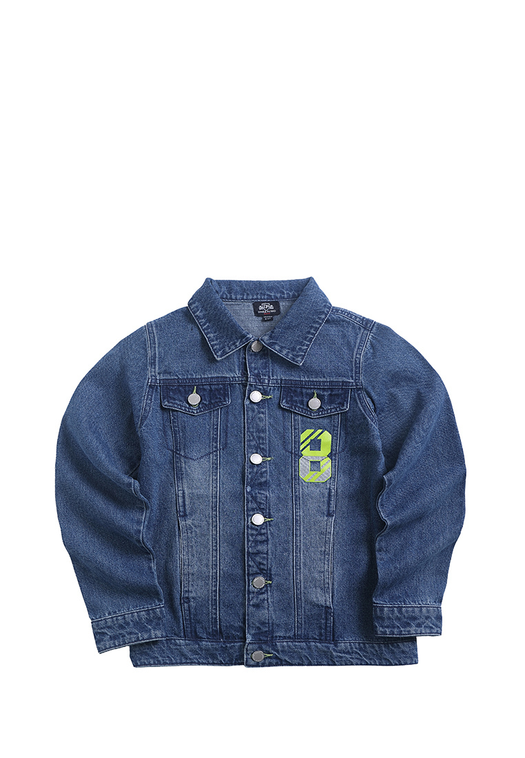

Куртка джинсовая детская Daniele Patrici SS23C526, синий, 122, SS23C526