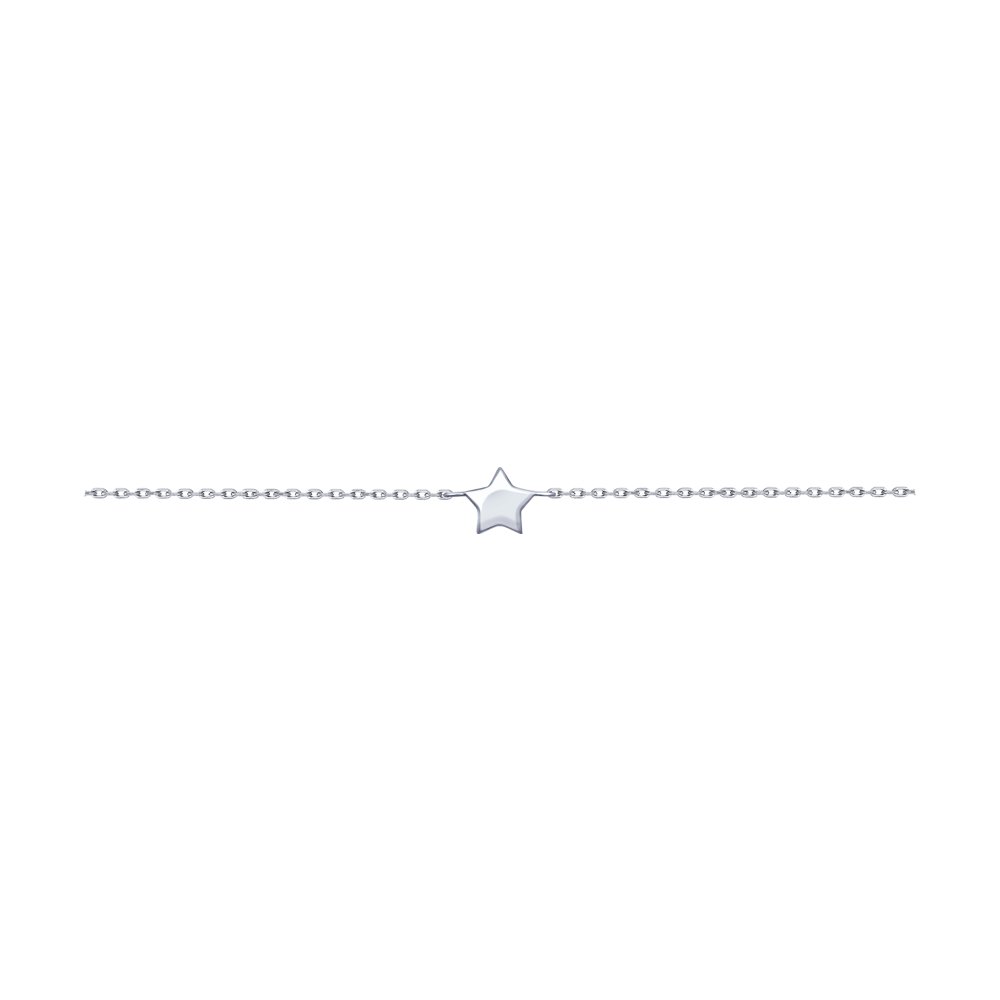 

Браслет из серебра р.18 SOKOLOV 94050441, 94050441