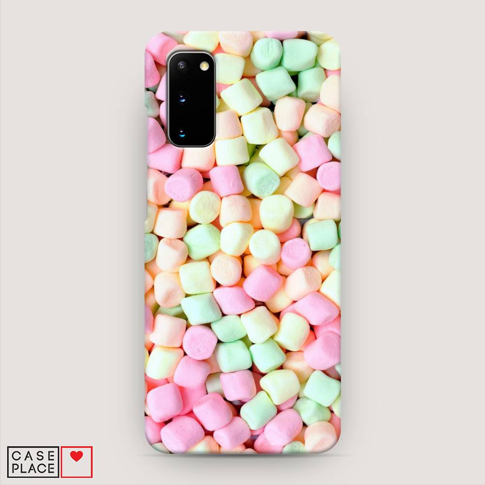 фото Пластиковый чехол "marshmallows" на samsung galaxy s20 awog