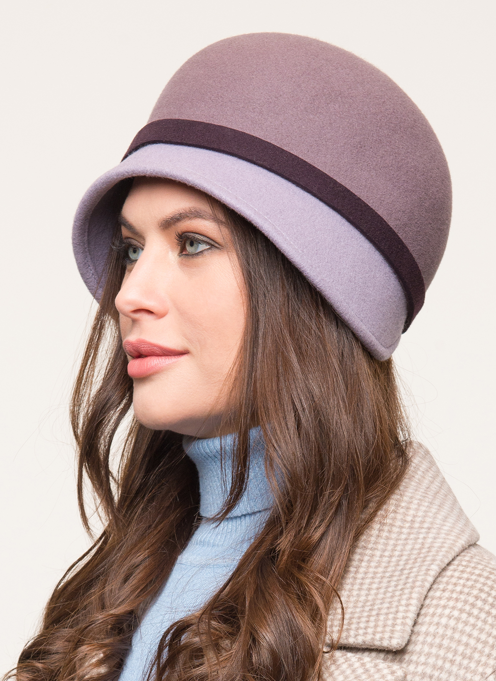 

Шляпа женская Каляев 30851 лиловый, лавандовый, р. 58-59, 30851